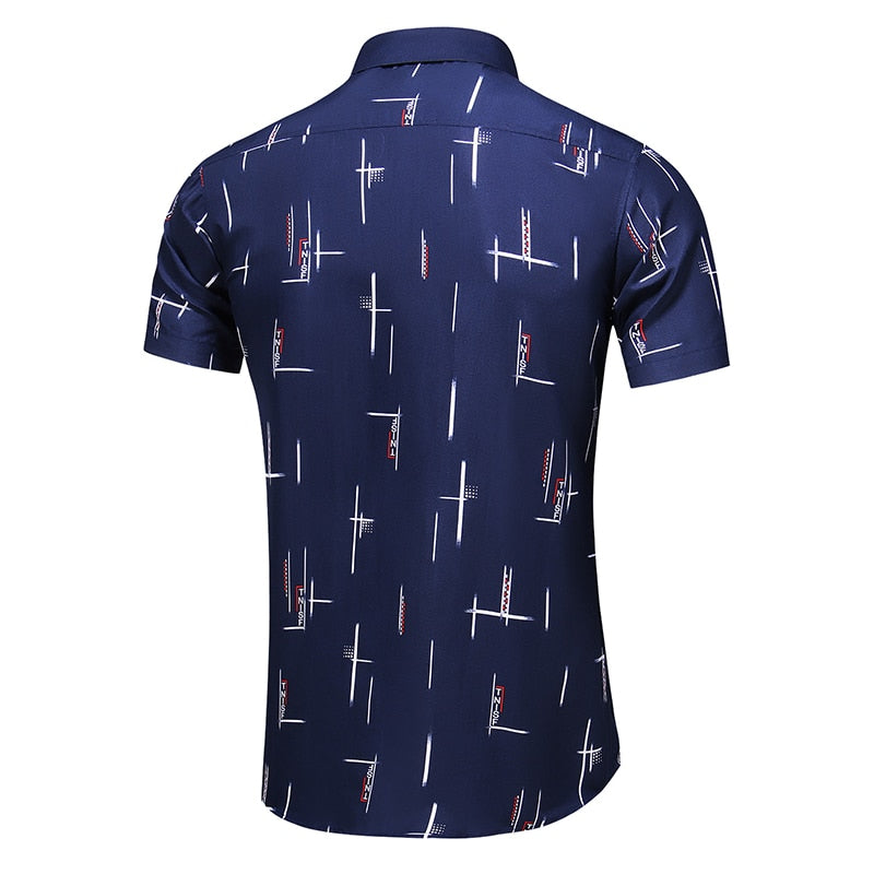 Design Short Sleeve Casual Shirt Men's