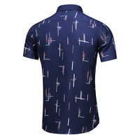 Design Short Sleeve Casual Shirt Men's