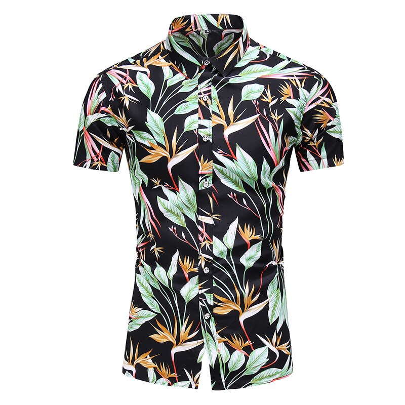 Design Short Sleeve Casual Shirt Men's
