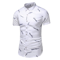 Design Short Sleeve Casual Shirt Men's