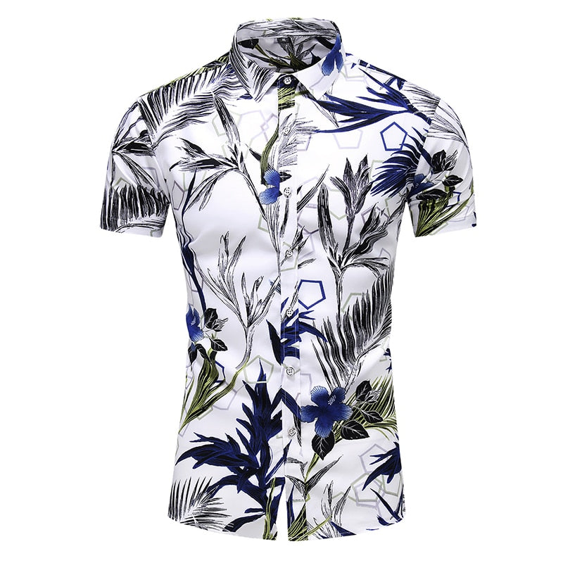 Design Short Sleeve Casual Shirt Men's