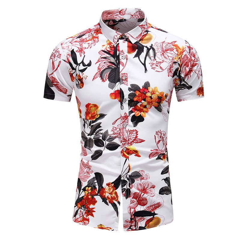Design Short Sleeve Casual Shirt Men's