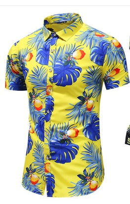 Design Short Sleeve Casual Shirt Men's