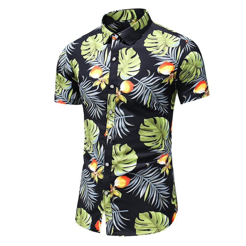 Design Short Sleeve Casual Shirt Men's