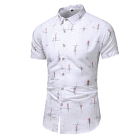 Design Short Sleeve Casual Shirt Men's