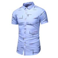 Design Short Sleeve Casual Shirt Men's