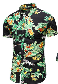 Design Short Sleeve Casual Shirt Men's