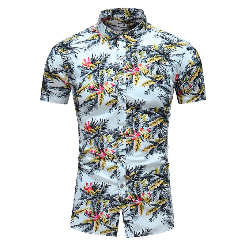 Design Short Sleeve Casual Shirt Men's