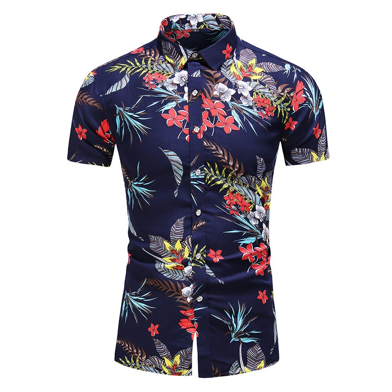 Design Short Sleeve Casual Shirt Men's