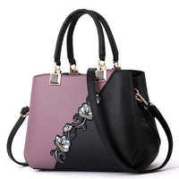 Embroidered Messenger Bags Women Leather Handbags Bags for Women 2020 Sac a Main Ladies Hand Bag Female bag new