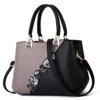 Embroidered Messenger Bags Women Leather Handbags Bags for Women 2020 Sac a Main Ladies Hand Bag Female bag new