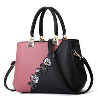 Embroidered Messenger Bags Women Leather Handbags Bags for Women 2020 Sac a Main Ladies Hand Bag Female bag new