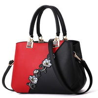 Embroidered Messenger Bags Women Leather Handbags Bags for Women 2020 Sac a Main Ladies Hand Bag Female bag new