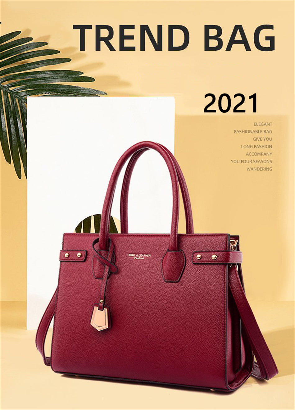 VANDERWAH Handbags for Women 2021 New Luxury Ladies Hand Bags Female Leather Shoulder Top-Handle Crossbody Bags Casual Tote Sac