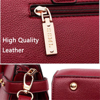 VANDERWAH Handbags for Women 2021 New Luxury Ladies Hand Bags Female Leather Shoulder Top-Handle Crossbody Bags Casual Tote Sac