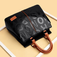 Luxury Handbags Women Bags Designer Fashion Large Capacity Tote Bag Ladies PU Leather Letter Shoulder Bags Black Shopper Handbag