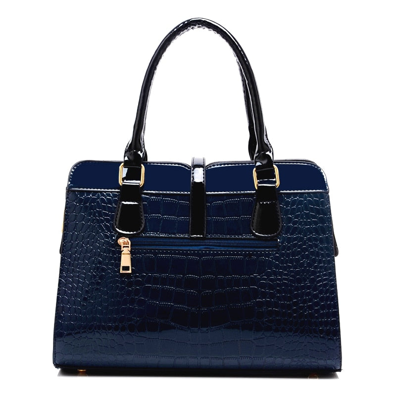 Hot Sales Women's handbags Alligator Crocodile Leather Luxury Shoulder Bags