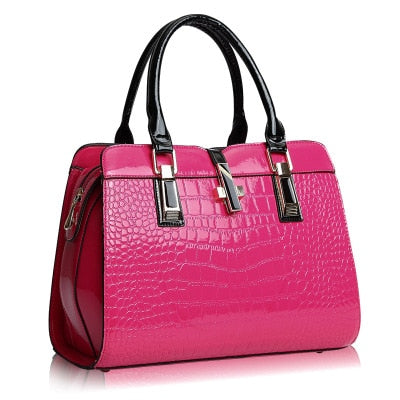 Hot Sales Women's handbags Alligator Crocodile Leather Luxury Shoulder Bags